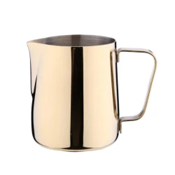 MILK PITCHER 1000ML STAINLESS STEEL - GOLD