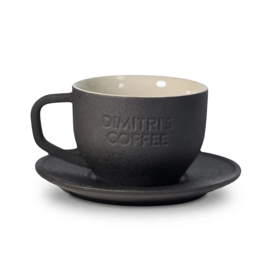 THE CUPPUCCINO MUG WITH SAUCER - 220 ML THE CUPPUCCINO MUG WITH SAUCER - 220 ML